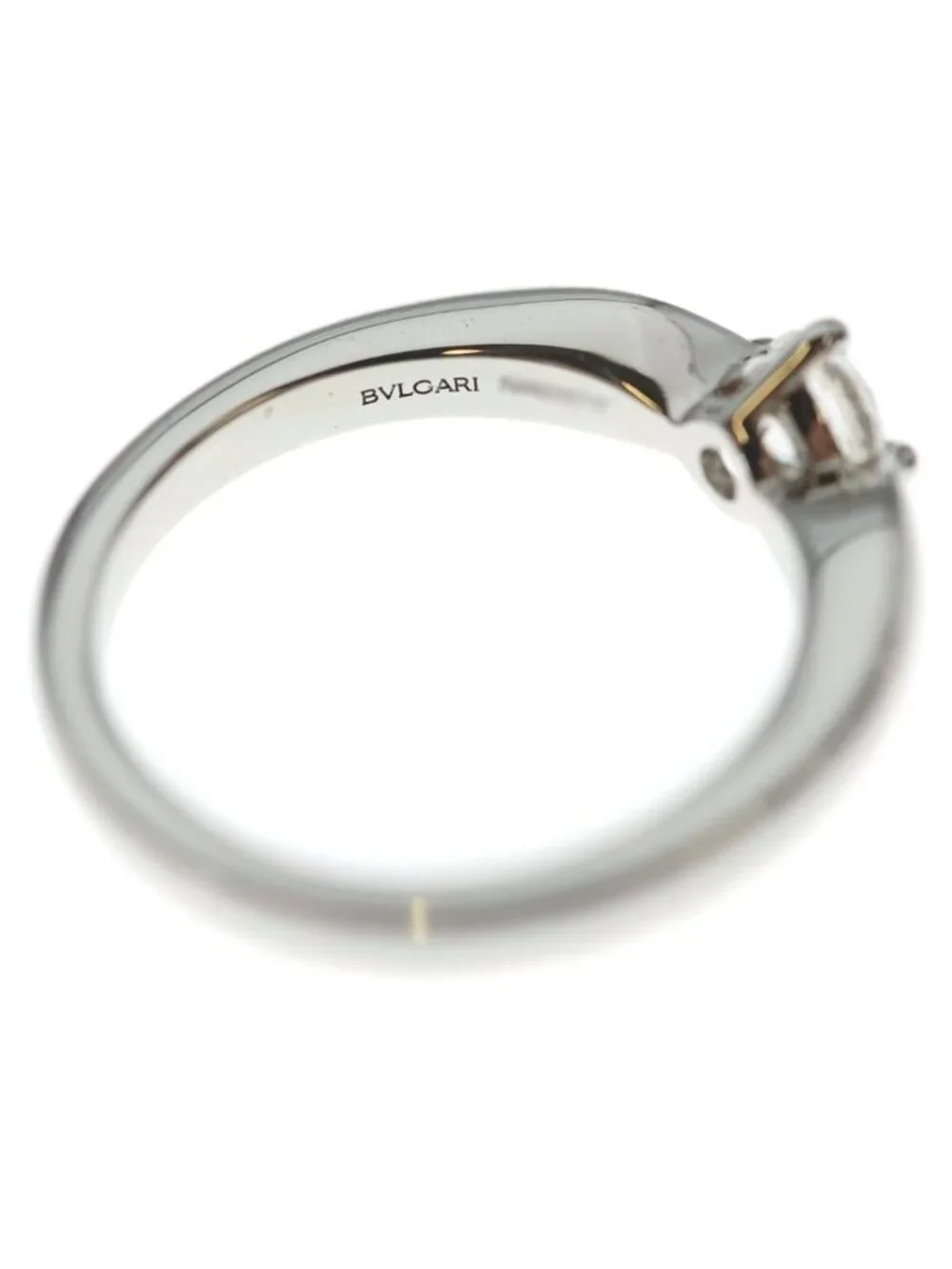 Bvlgari Dedica Ta Venezia Torcello Ring Diamond Platinum Silver